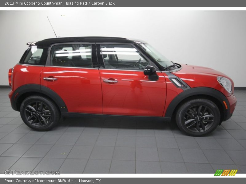 Blazing Red / Carbon Black 2013 Mini Cooper S Countryman