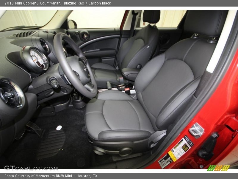 Blazing Red / Carbon Black 2013 Mini Cooper S Countryman