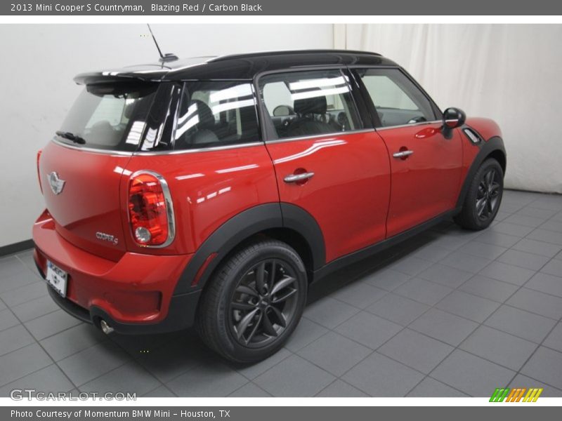 Blazing Red / Carbon Black 2013 Mini Cooper S Countryman