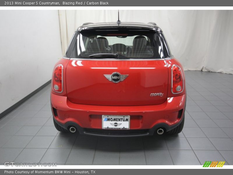Blazing Red / Carbon Black 2013 Mini Cooper S Countryman