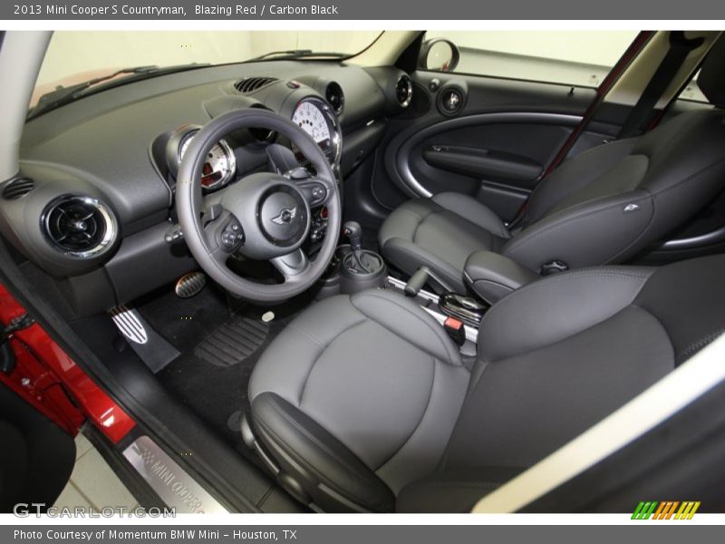 Blazing Red / Carbon Black 2013 Mini Cooper S Countryman