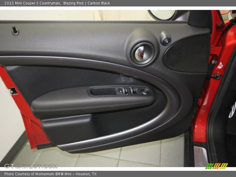 Blazing Red / Carbon Black 2013 Mini Cooper S Countryman