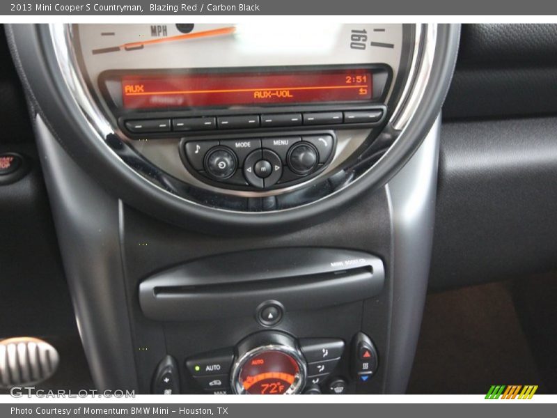 Blazing Red / Carbon Black 2013 Mini Cooper S Countryman