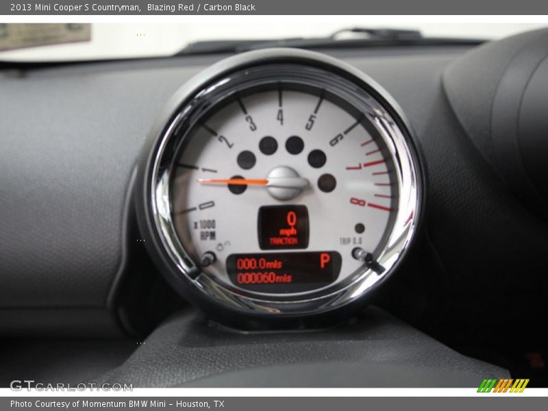 Blazing Red / Carbon Black 2013 Mini Cooper S Countryman