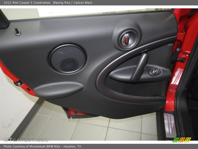Blazing Red / Carbon Black 2013 Mini Cooper S Countryman