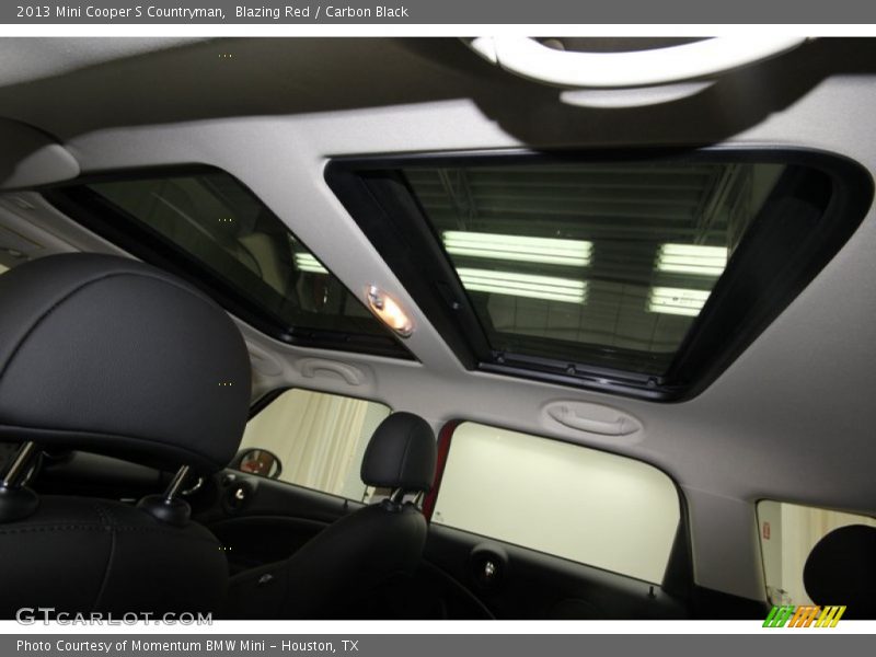 Blazing Red / Carbon Black 2013 Mini Cooper S Countryman