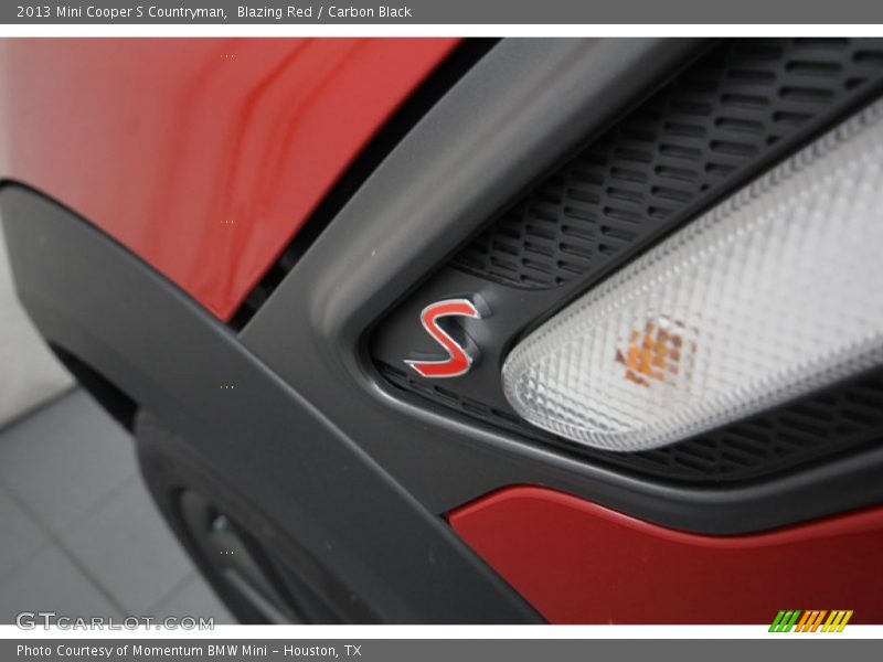 Blazing Red / Carbon Black 2013 Mini Cooper S Countryman