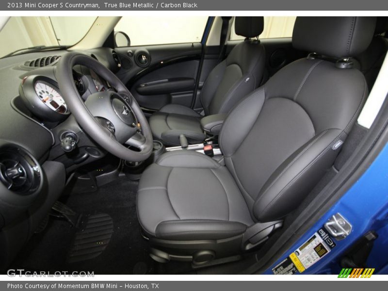 True Blue Metallic / Carbon Black 2013 Mini Cooper S Countryman