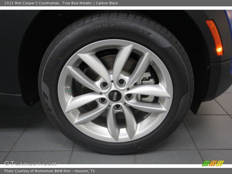 True Blue Metallic / Carbon Black 2013 Mini Cooper S Countryman