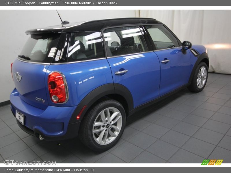 True Blue Metallic / Carbon Black 2013 Mini Cooper S Countryman