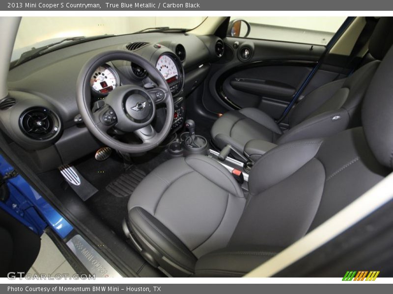 True Blue Metallic / Carbon Black 2013 Mini Cooper S Countryman