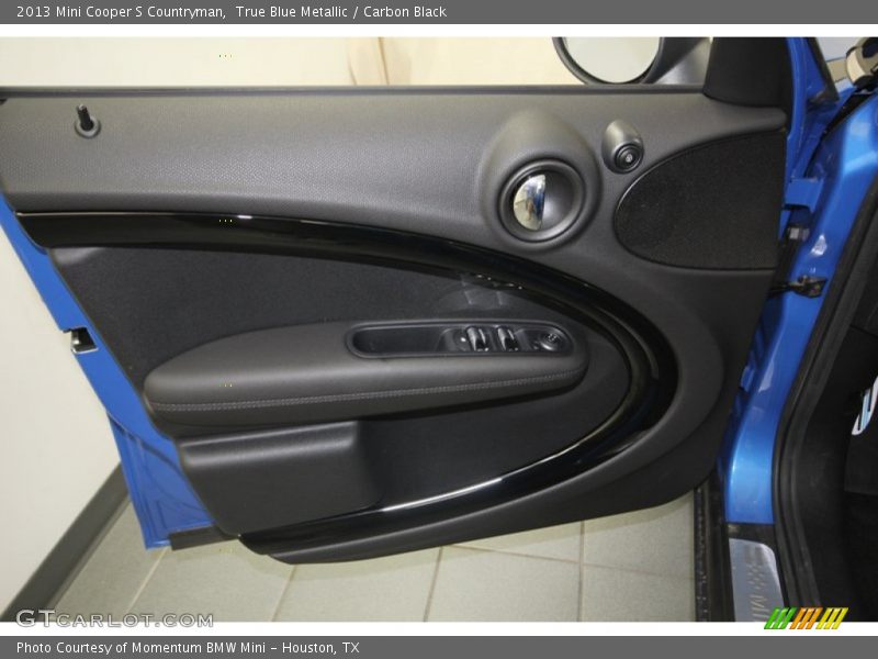 True Blue Metallic / Carbon Black 2013 Mini Cooper S Countryman