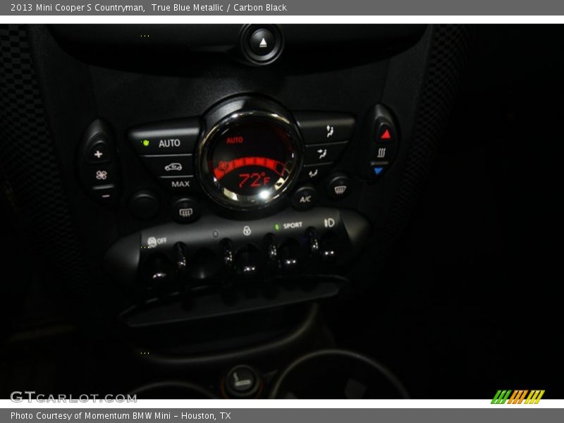True Blue Metallic / Carbon Black 2013 Mini Cooper S Countryman