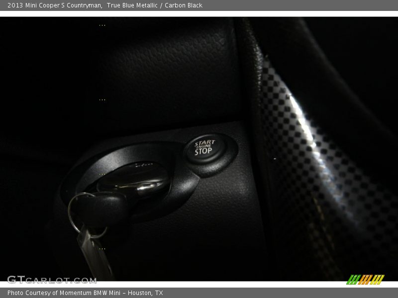 True Blue Metallic / Carbon Black 2013 Mini Cooper S Countryman