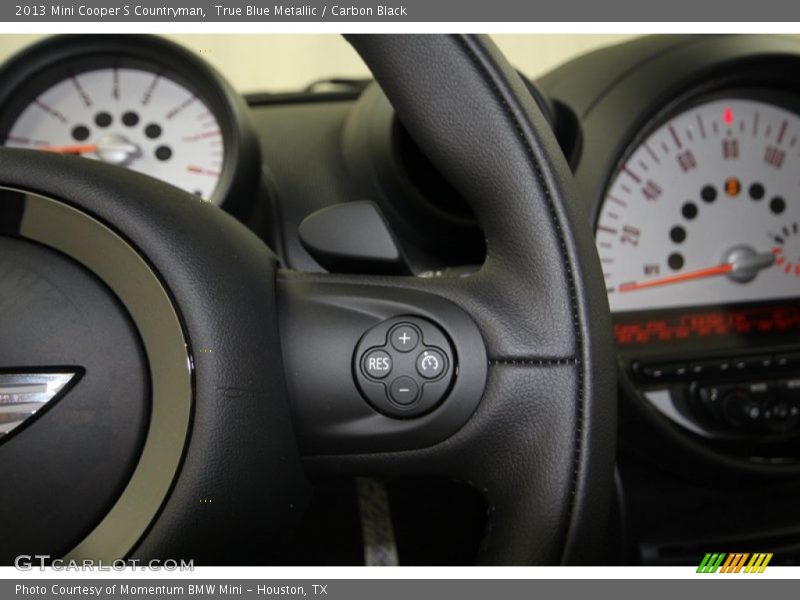 True Blue Metallic / Carbon Black 2013 Mini Cooper S Countryman