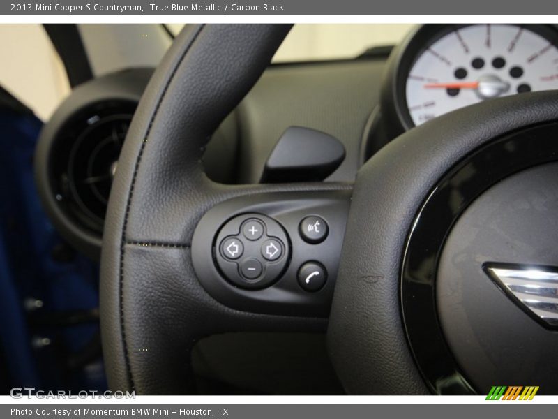 True Blue Metallic / Carbon Black 2013 Mini Cooper S Countryman
