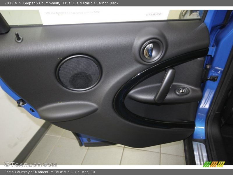 True Blue Metallic / Carbon Black 2013 Mini Cooper S Countryman
