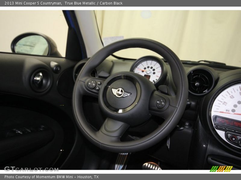 True Blue Metallic / Carbon Black 2013 Mini Cooper S Countryman