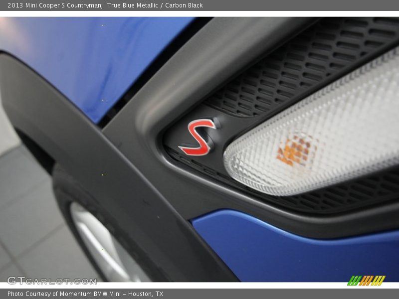 True Blue Metallic / Carbon Black 2013 Mini Cooper S Countryman