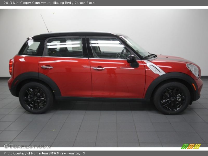 Blazing Red / Carbon Black 2013 Mini Cooper Countryman