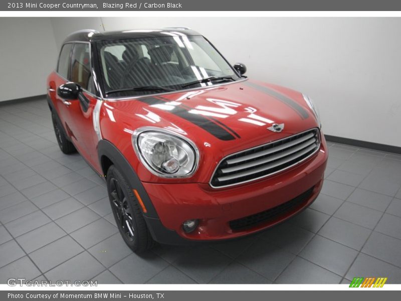 Blazing Red / Carbon Black 2013 Mini Cooper Countryman