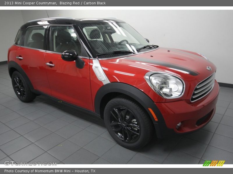 Blazing Red / Carbon Black 2013 Mini Cooper Countryman