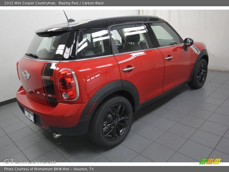 Blazing Red / Carbon Black 2013 Mini Cooper Countryman