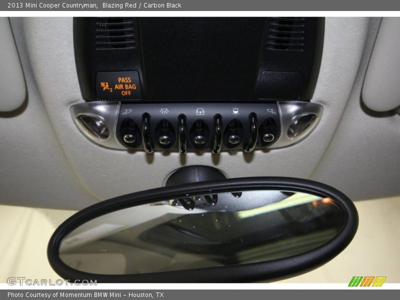 Blazing Red / Carbon Black 2013 Mini Cooper Countryman