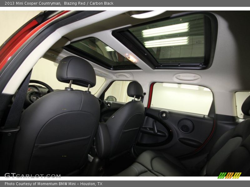 Blazing Red / Carbon Black 2013 Mini Cooper Countryman