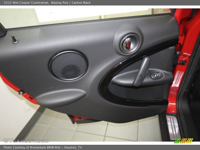 Blazing Red / Carbon Black 2013 Mini Cooper Countryman