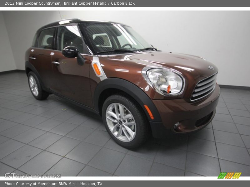 Brilliant Copper Metallic / Carbon Black 2013 Mini Cooper Countryman