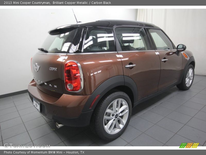 Brilliant Copper Metallic / Carbon Black 2013 Mini Cooper Countryman