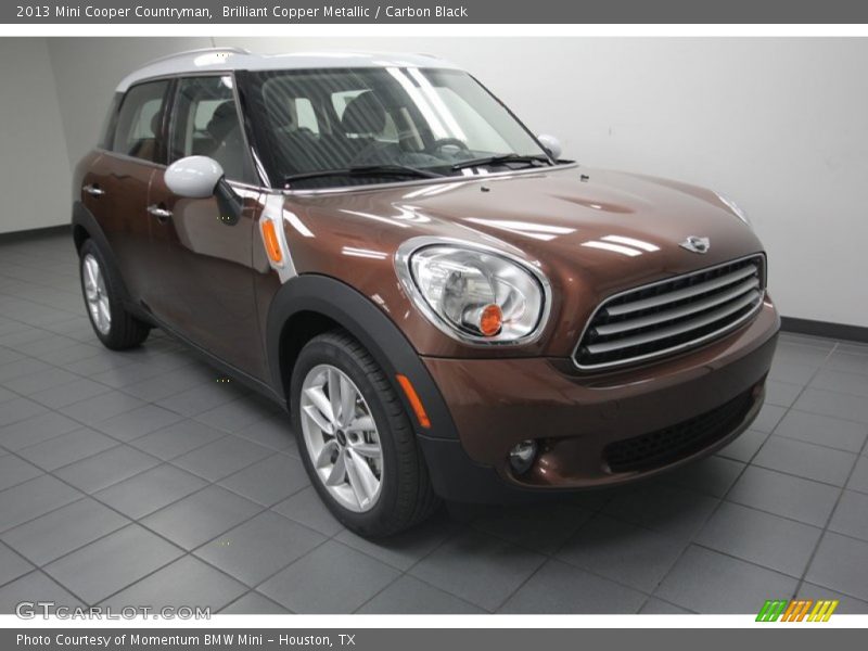 Brilliant Copper Metallic / Carbon Black 2013 Mini Cooper Countryman