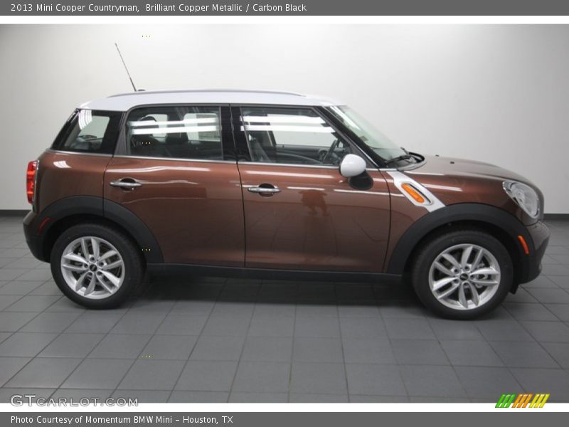 Brilliant Copper Metallic / Carbon Black 2013 Mini Cooper Countryman