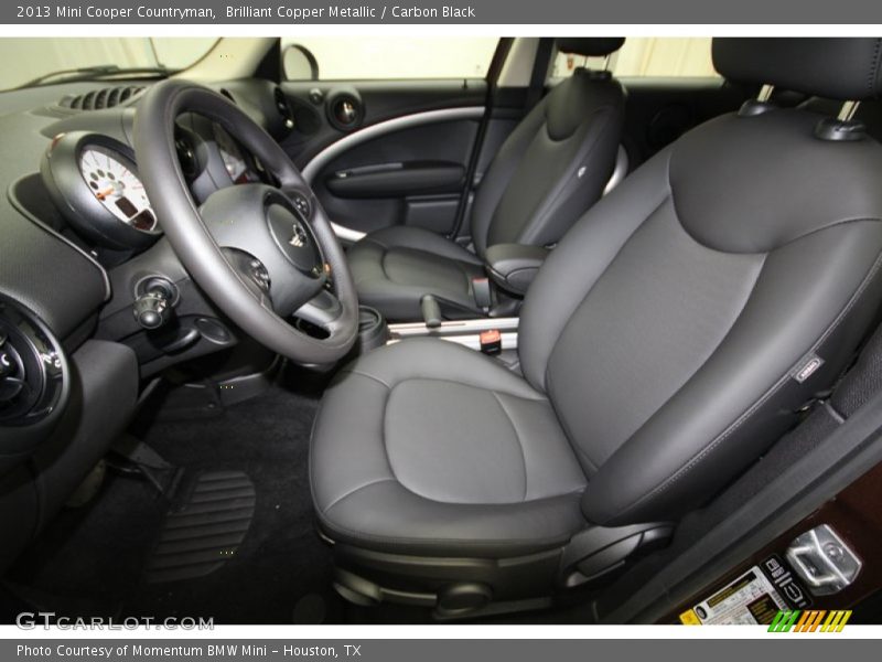 Brilliant Copper Metallic / Carbon Black 2013 Mini Cooper Countryman