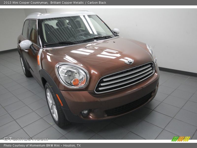 Brilliant Copper Metallic / Carbon Black 2013 Mini Cooper Countryman
