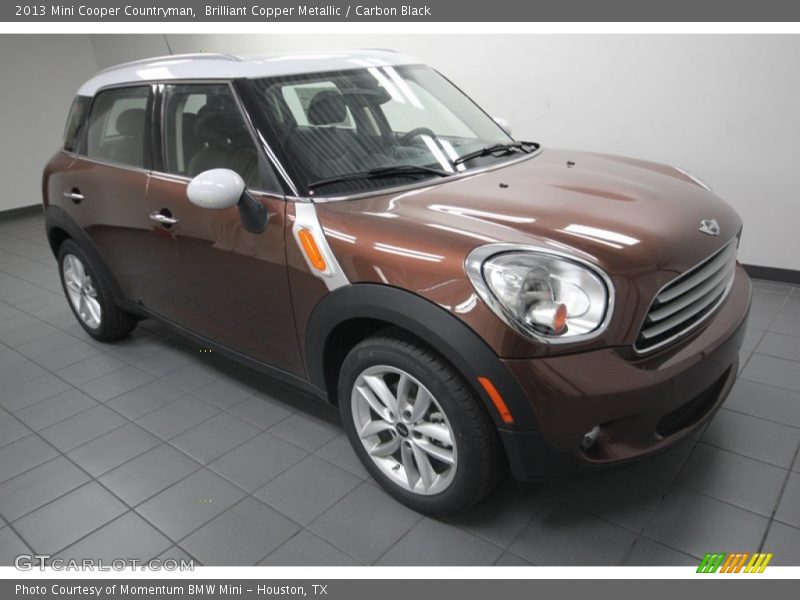 Brilliant Copper Metallic / Carbon Black 2013 Mini Cooper Countryman