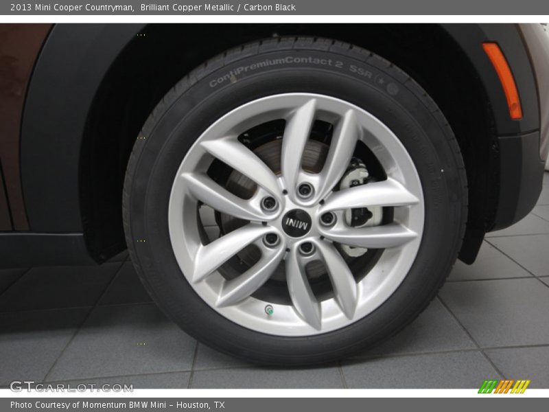 Brilliant Copper Metallic / Carbon Black 2013 Mini Cooper Countryman