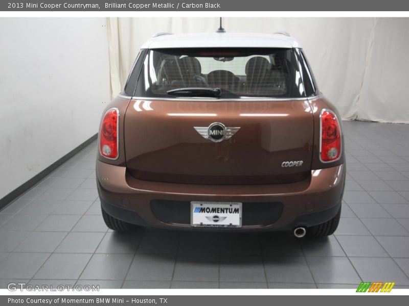 Brilliant Copper Metallic / Carbon Black 2013 Mini Cooper Countryman