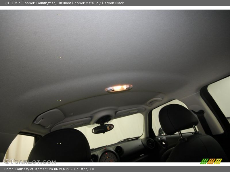 Brilliant Copper Metallic / Carbon Black 2013 Mini Cooper Countryman