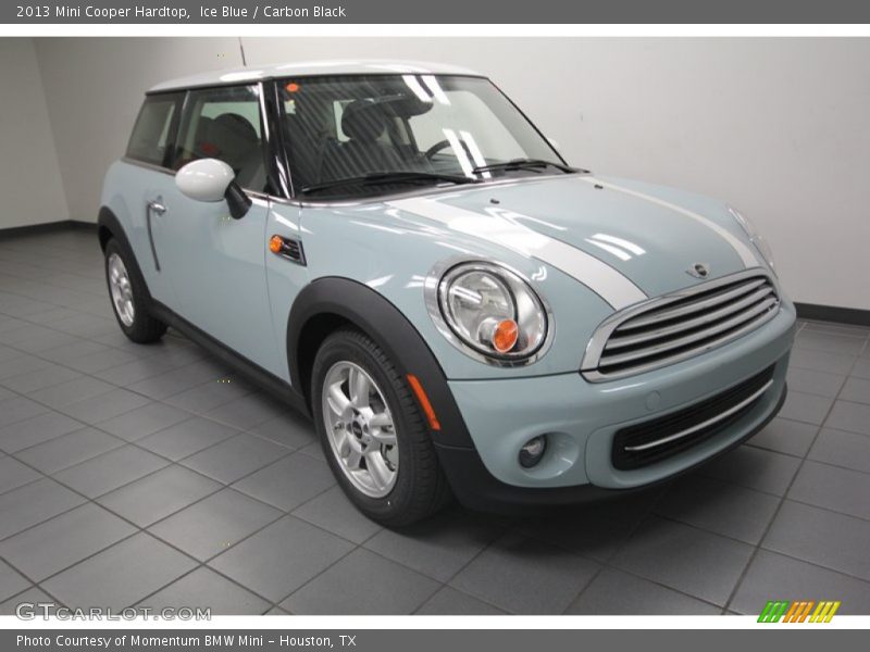 Ice Blue / Carbon Black 2013 Mini Cooper Hardtop