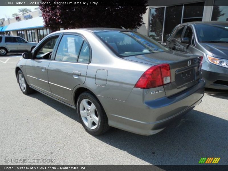 Magnesium Metallic / Gray 2004 Honda Civic EX Sedan