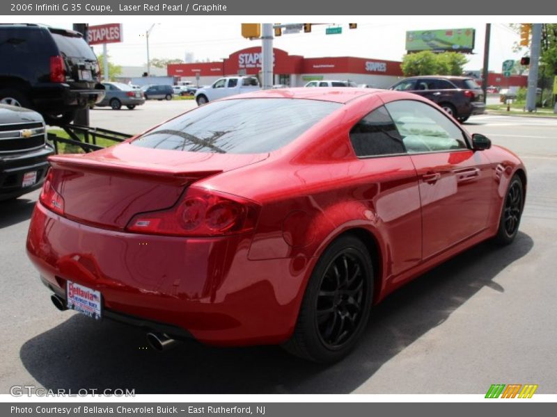 Laser Red Pearl / Graphite 2006 Infiniti G 35 Coupe