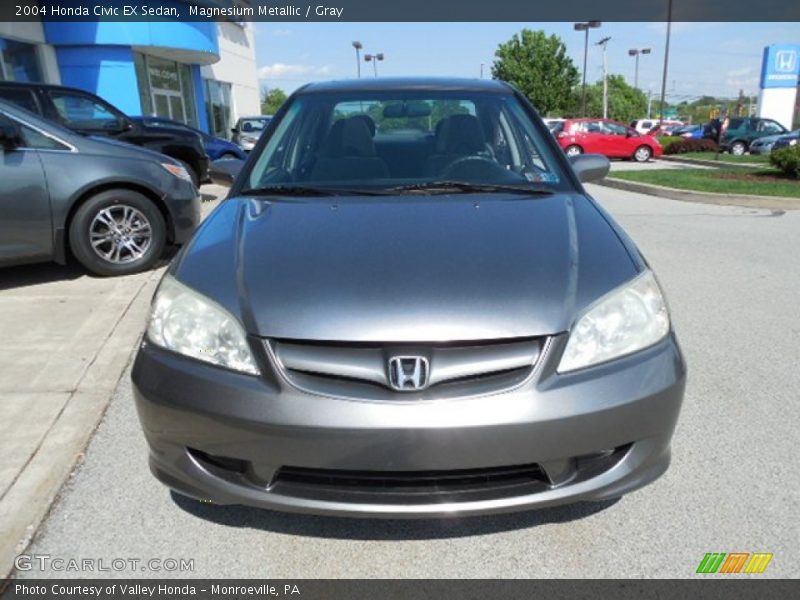 Magnesium Metallic / Gray 2004 Honda Civic EX Sedan