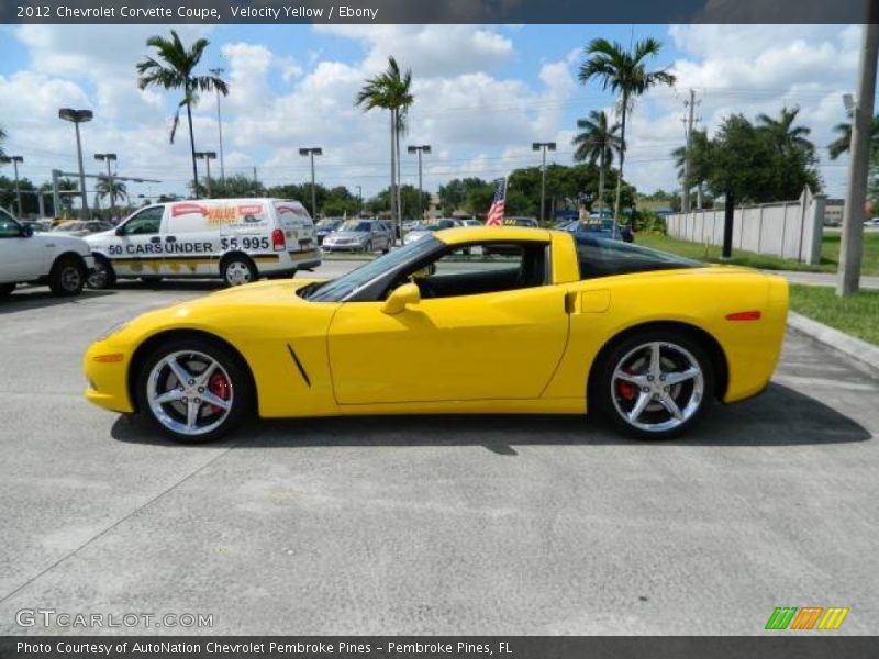  2012 Corvette Coupe Velocity Yellow