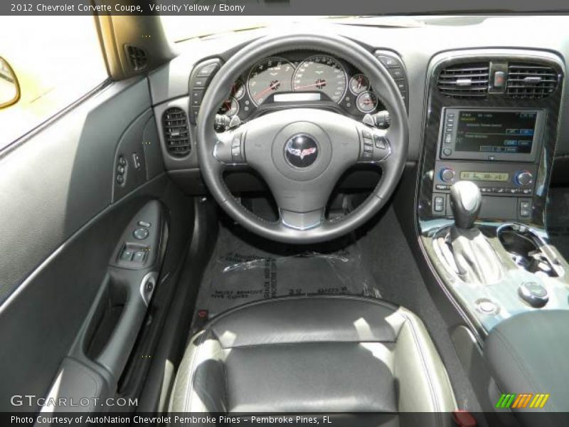 Dashboard of 2012 Corvette Coupe