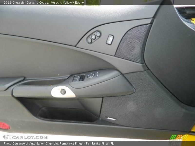 Door Panel of 2012 Corvette Coupe