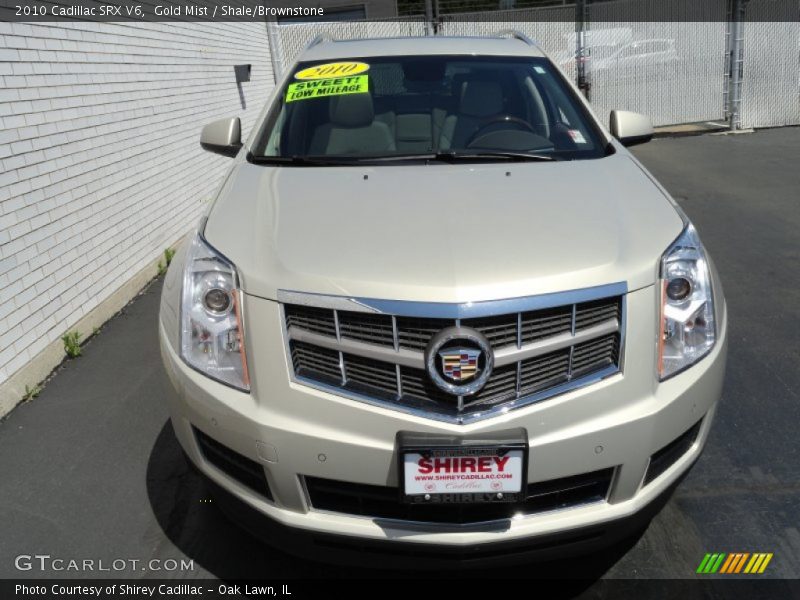 Gold Mist / Shale/Brownstone 2010 Cadillac SRX V6