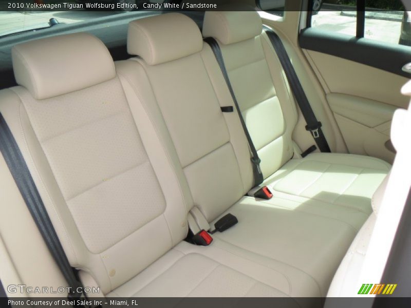 Candy White / Sandstone 2010 Volkswagen Tiguan Wolfsburg Edition