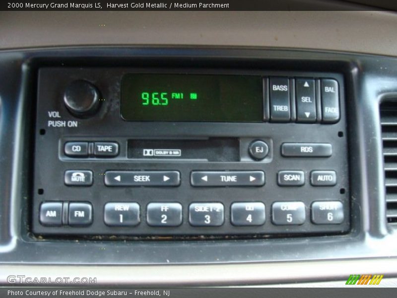 Audio System of 2000 Grand Marquis LS